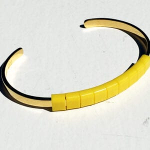 BAEKKE armbånd gule perler