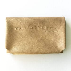 MES AFFAIRES clutch guld