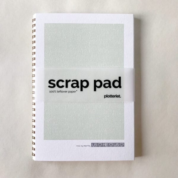 Notesbog af overskudspapir Scrap pad grøn