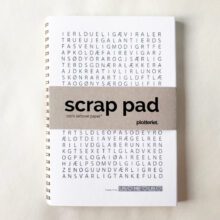 Scrap pad notesbog Frame it Scrap pad notesbog Frame it