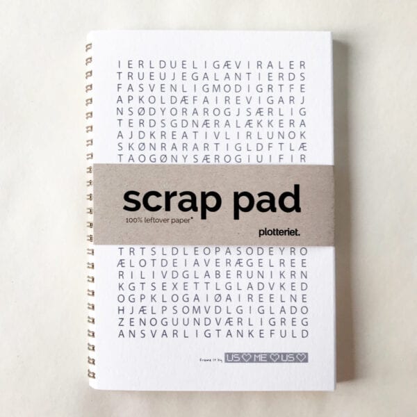 Scrap pad notesbog Frame it